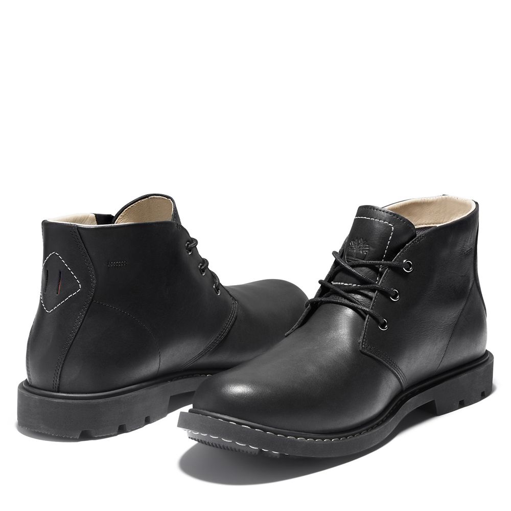 Botas de Seguridad Timberland Argentina Hombre - Belanger Ek+ Waterproof - Negras - HFRSMJ-561